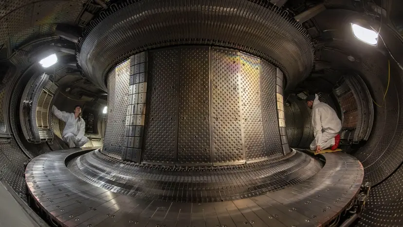 Nuclear reactor facility interior — AI and digital twin technologies are being deployed to accelerate reactor design, licensing, and construction. Image credit: Interesting Engineering