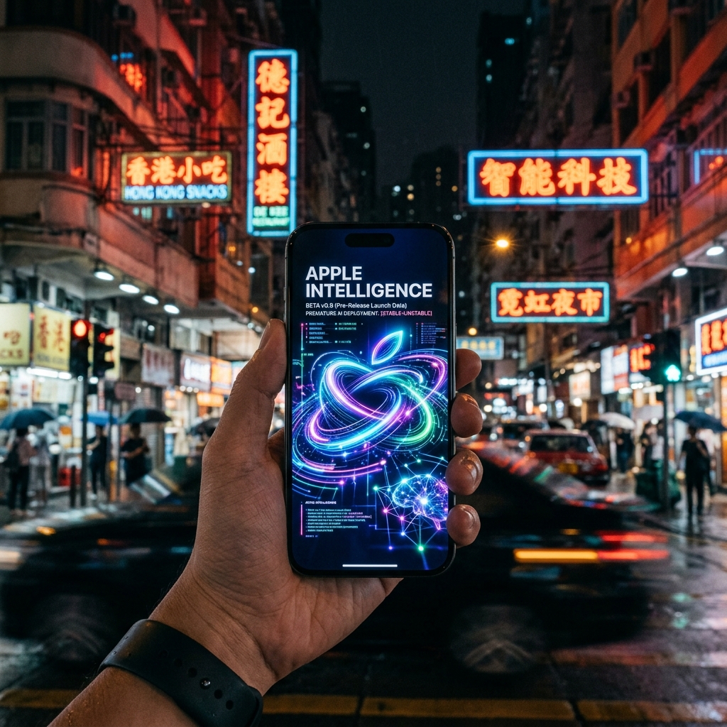 Apple Intelligence in China - technical glitch