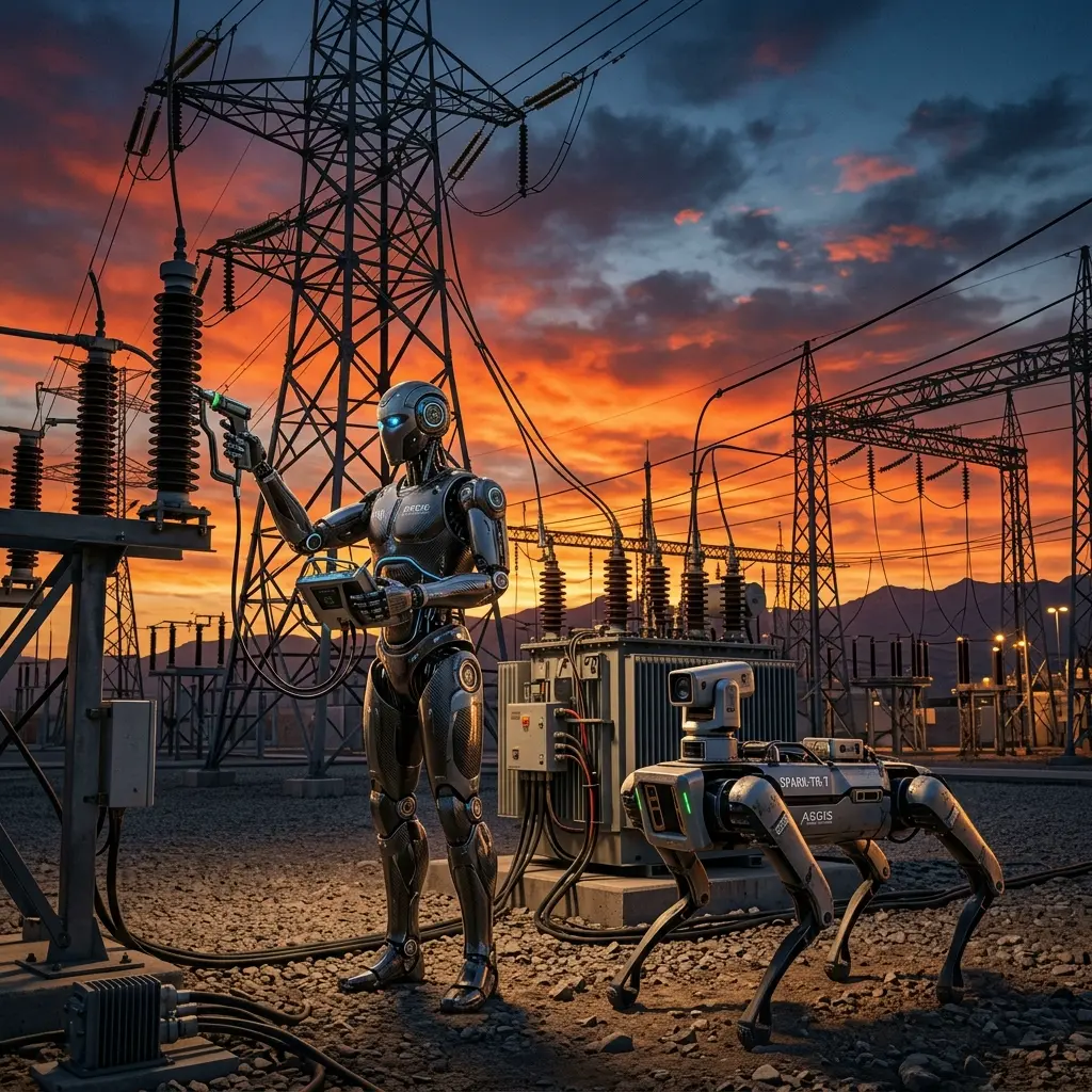 China Robotic Power Grid Maintenance AI