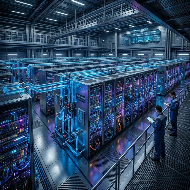 Advanced liquid cooling in a futuristic data center