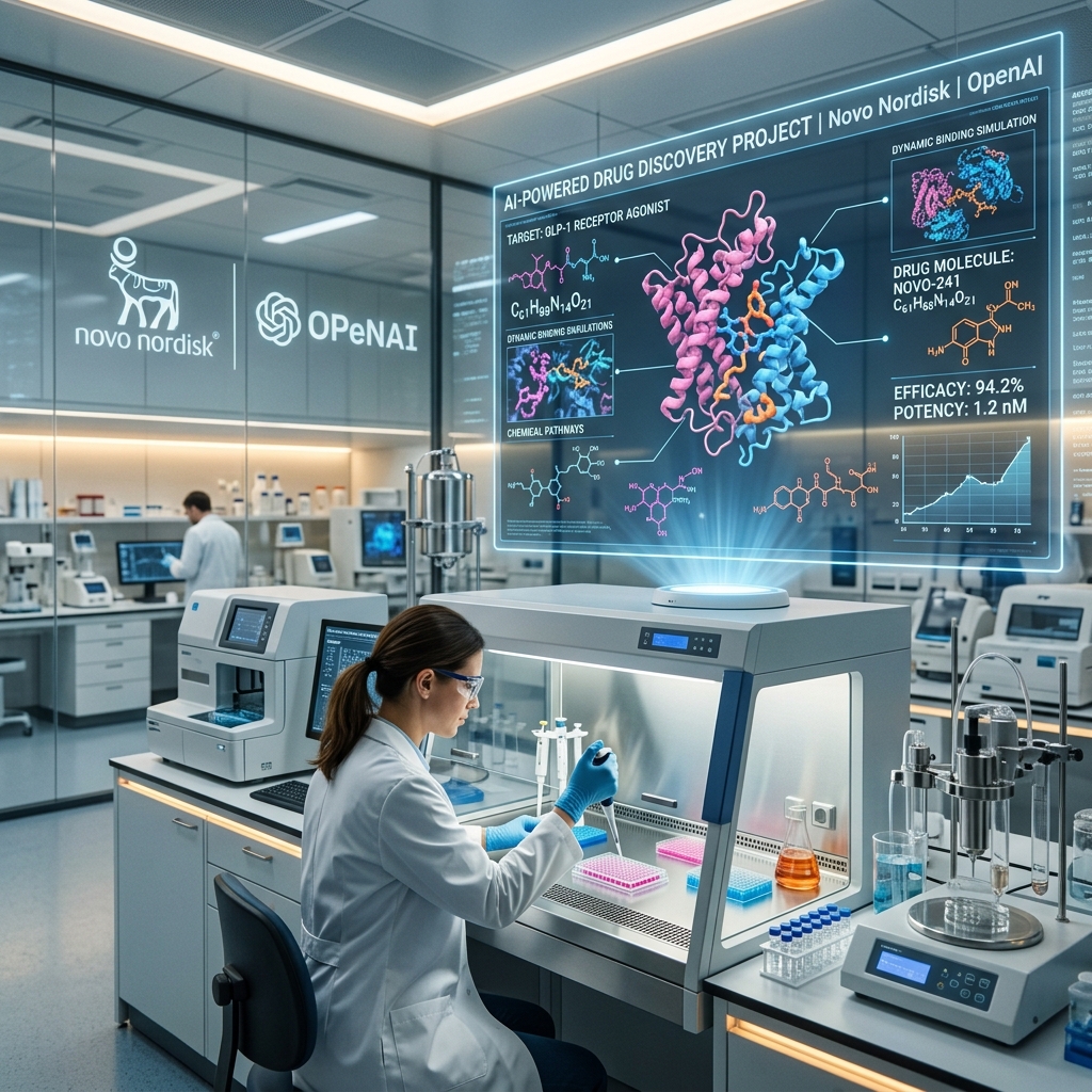 Novo Nordisk and OpenAI Team Up for Drug Discovery