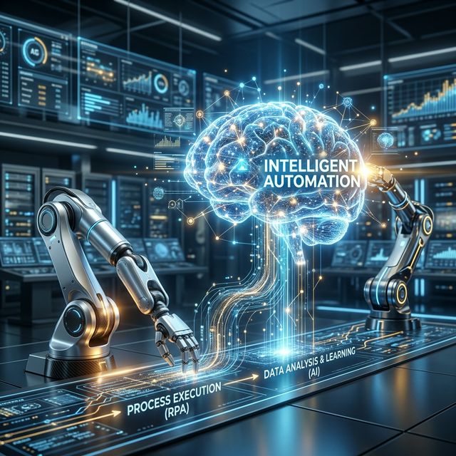 The evolution from RPA to Intelligent Automation
